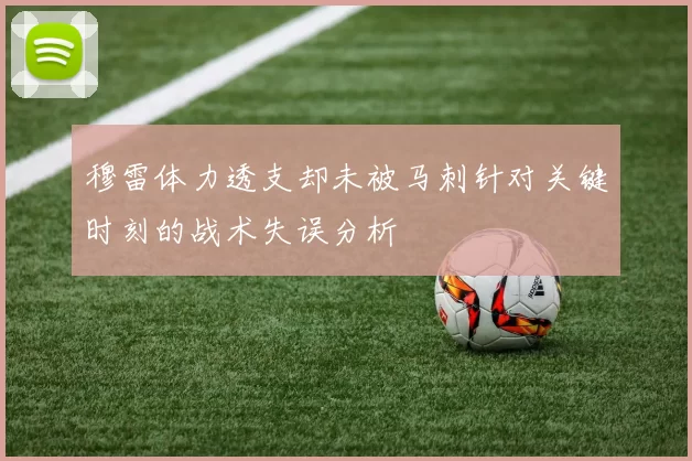 穆雷体力透支却未被马刺针对关键时刻的战术失误分析